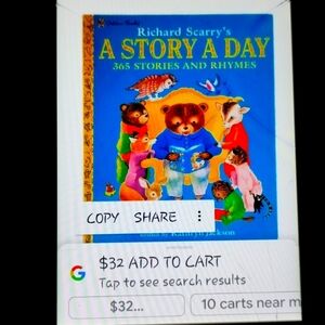 ⚜️  Richard Scarry CHILDRENS BOOK  A Story a Day 365